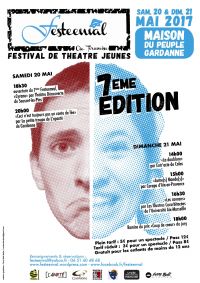 7ème Festeenval - Festival de Théâtre Jeunes. Du 20 au 21 mai 2017 à Gardanne. Bouches-du-Rhone.  18H30